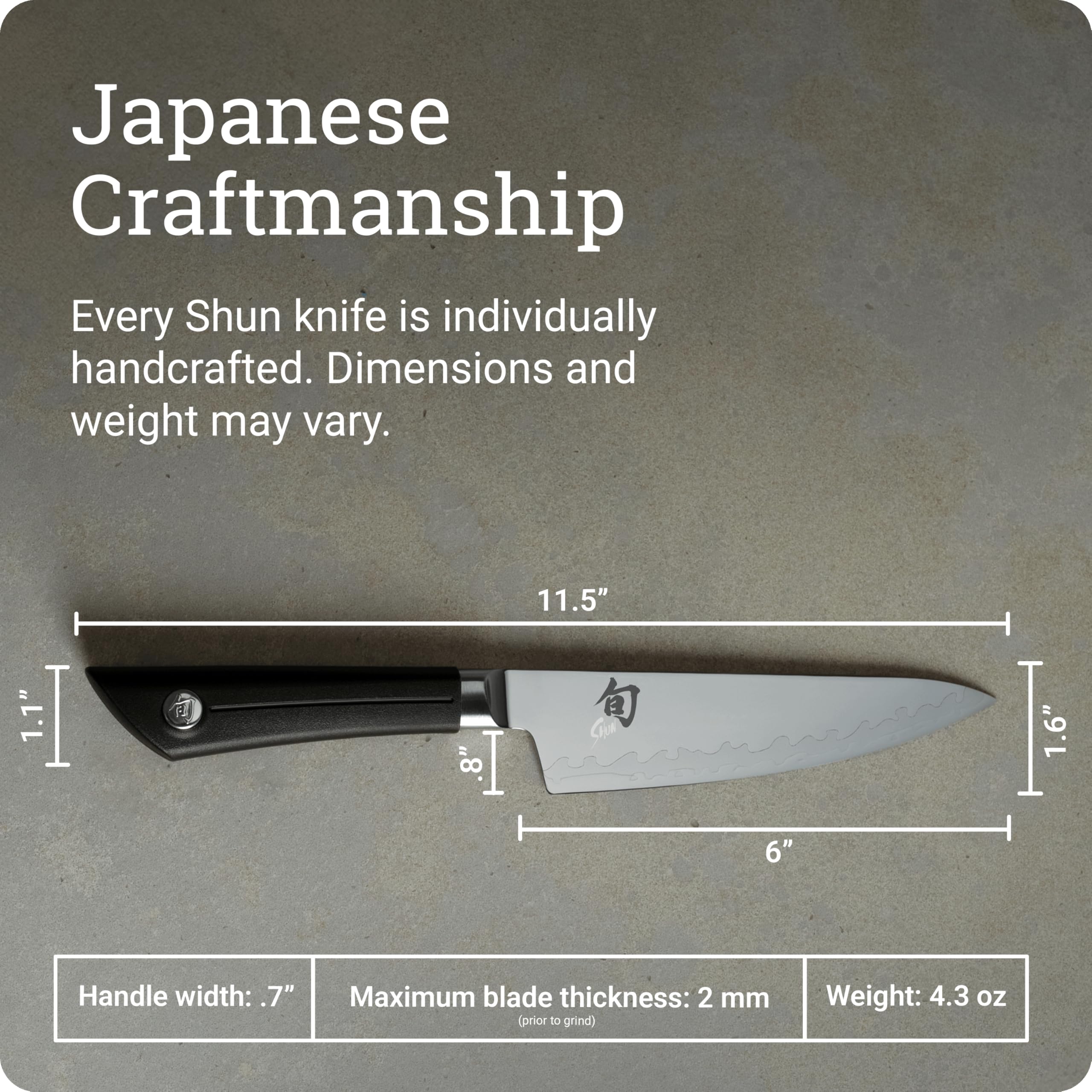 Amazon.co.jp: Shun Sora 6 Inch Chef's Knife cooking VB0723 : Shun